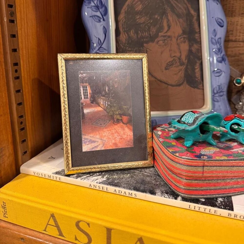 2x3 vintage gold photo frame